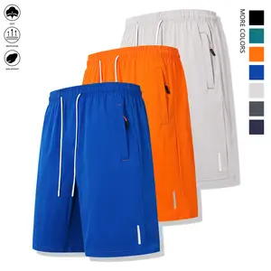 Men's summer casual shorts - Lightweight elastic waistband, adjustable drawstring, breathable fabric suitable for outdoor, beach and casual wear, beach shorts | Solid-colored shorts | Lightweight shorts
