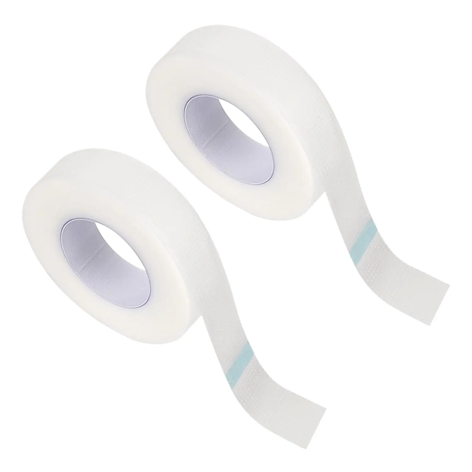 6 Rolls PE Eyelash Extension Tape, (1/2 Inch x 10 Yards/1 Rolls) Breathable Tape with Micro Holes, Lash Tape for Eyelash Extensions, Individual Package (Transparent) Makeup Cosmetic