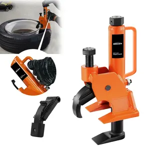 SEKAM Manual Tire Bead Breaker with Rubber Pad Heavy-Duty Tire Changer Tool Fits 38-42 Inch Tires ATVs UTVs Tractors Trucks Cars Easy to Operate