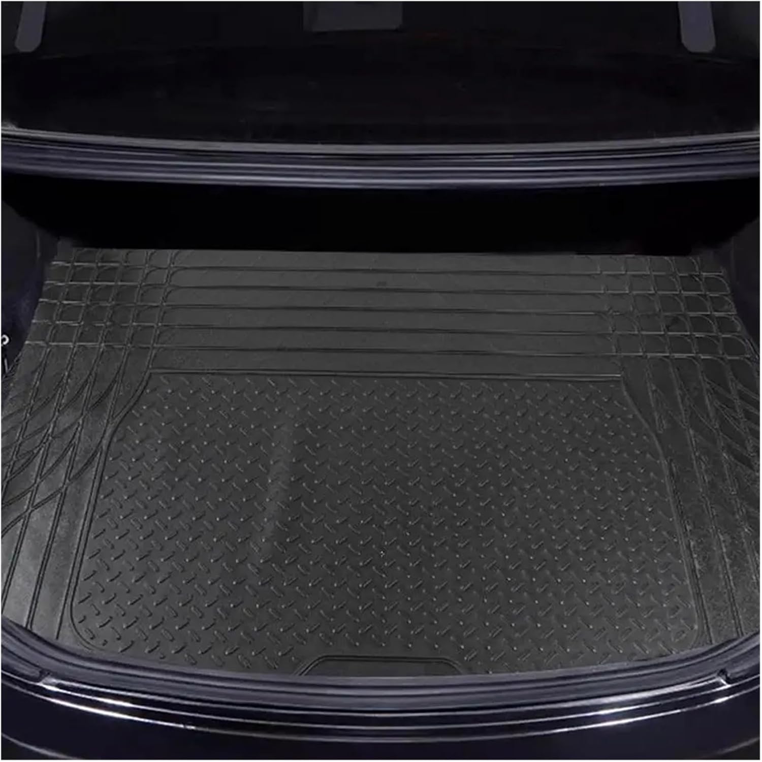 47.2*31.5in Car Cargo Liner All Weather Heavy Duty Trunk Liner Trimmable Floor Mat Universal Automotive Trunk Protection Mat for Cars SUVs Trucks