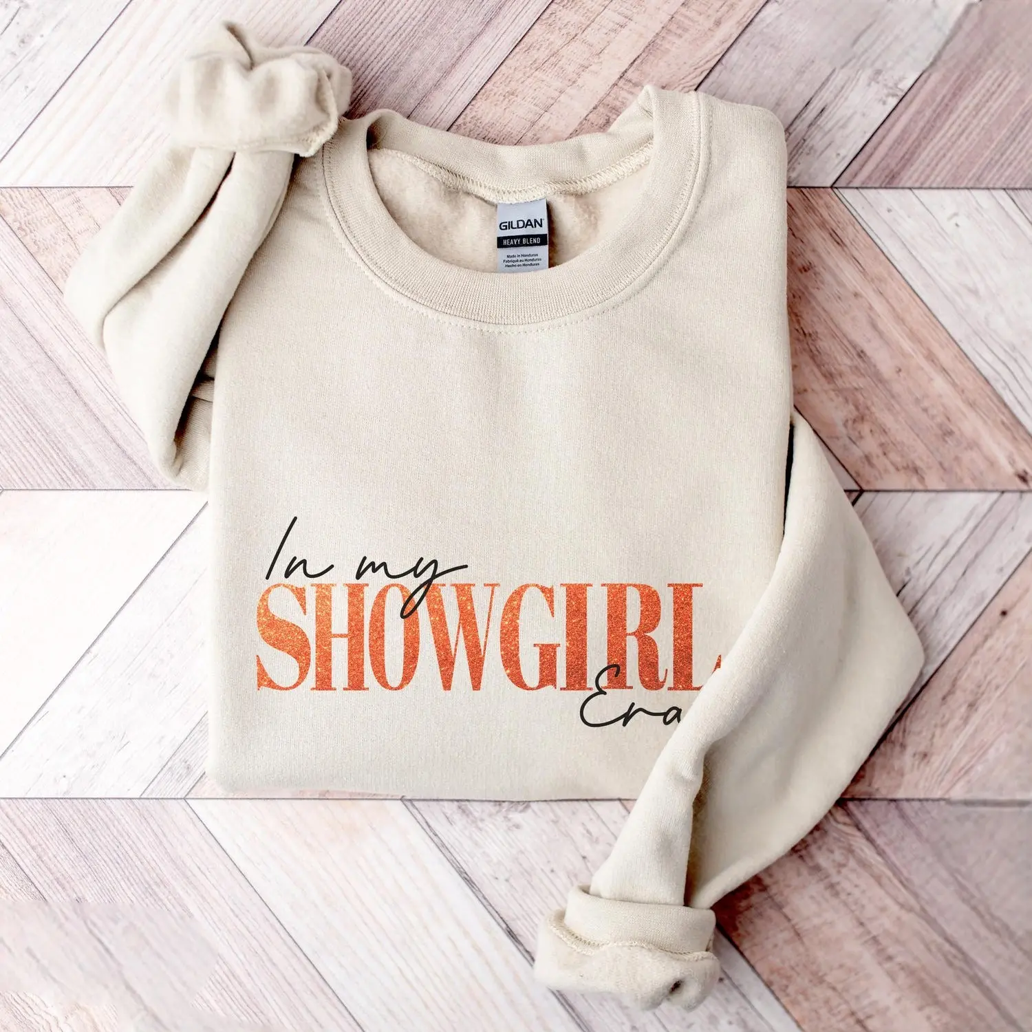 Showgirl Era Graphic SweatShirt, Showgirl Life Tee for Fan, In My Showgirl Era Sweatshirt for Concert, Podcast Hoodie, Country Music Fan Gift