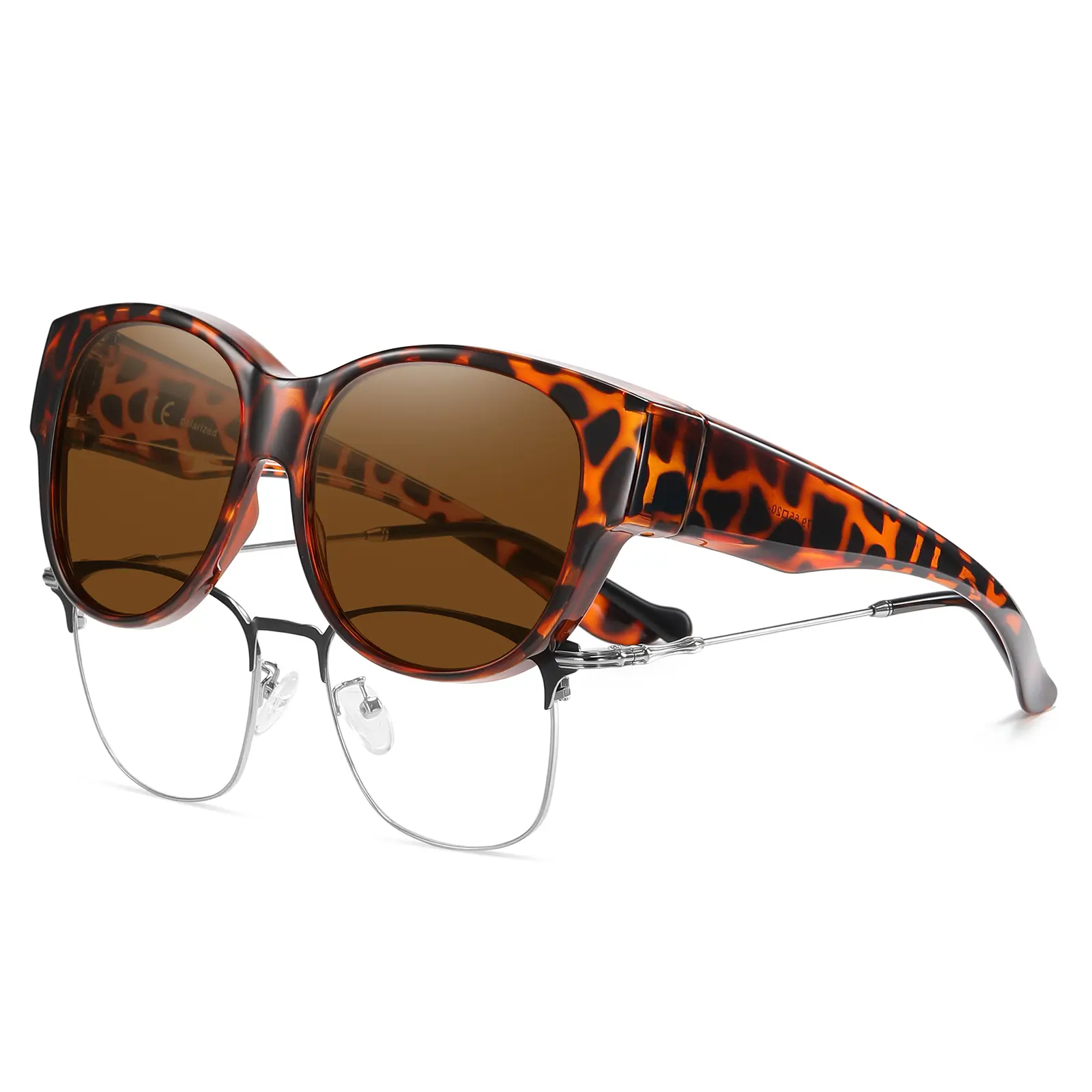 Brown Tortoise Frame Brown Lens