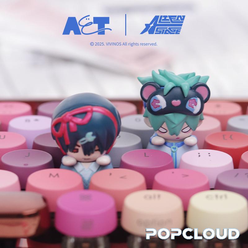 「ALIEN STAGE」Presale Alien Stage Mechanical Keycaps Series Mystery Box ...