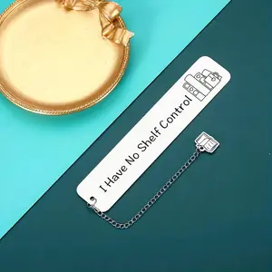 Stainless Steel Bookmark, 1 Count Durable Long-lasting Bookmark, Reading Accessory, Book Accessories, Book Page Markers for Book Lovers, Women, Teens, Bookworms, Ideal Gift for Birthdays