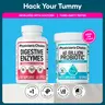 Physician's Choice Hack your Tummy Bundle: Bloating, Digestion & Immune Support for Men & Women with Digestive Enzymes & 60 Billion Probiotic