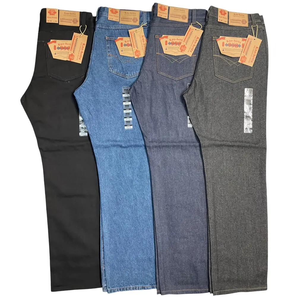 Kno Betta Men's Regular Fit Straight Leg Jeans Work Pants