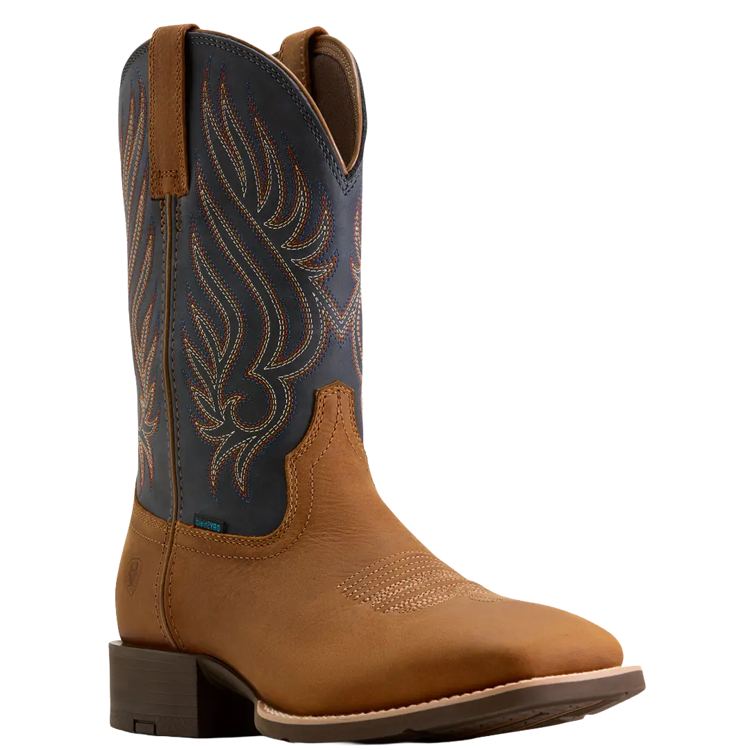 Ariat Men's Sport Riggs Waterproof Wide Square Toe Cowboy Boot 10080270