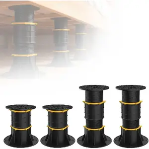 4-Pack Bed Support ,Adjustable Height Bed Frame Support  for Bed Center Slat.Bed  Replacement  for Bed Frame.