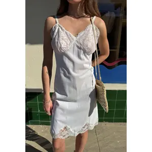 White Lace Slip
