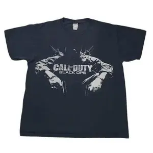 Vintage Call Of Duty Black Ops Video Game Promo T-Shirt 2010 Original Y2K Large, Graphic tees, Streetwear, Short sleeve, cotton, Top, Menswear