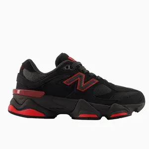 New Balance 9060 Black Red GS & Women's Fashion Athletic Trainer Sneaker Casual New