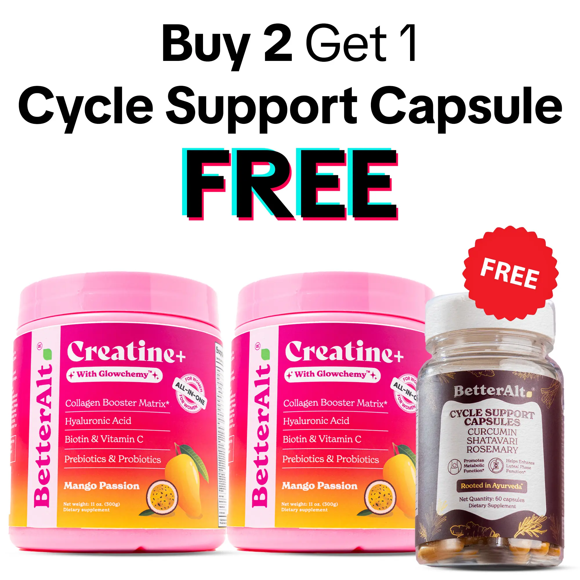 FREE Cycle Support with 2 Mango Passion
