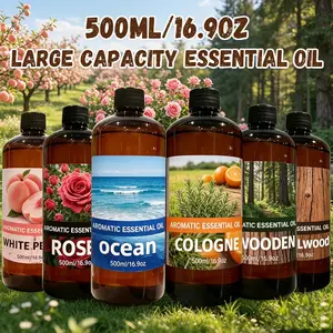 This extra-large 16.91 ounce (approximately 500 ml) fruity essential oil has a long-lasting fragrance and effectively eliminates odors, making it suitable for bedrooms, offices, and other similar settings. Suitable for both men and women Diffuser Oils Cit