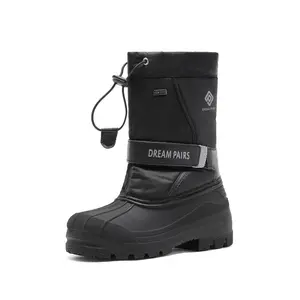 Dream Pairs Mid Calf Girls & Boys Waterproof Snow Boots
