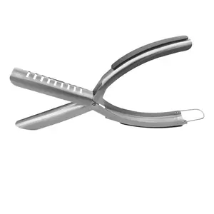 Membrane Remover Stainless Steel Tool Kit, Ergonomic Handle for Easy Prep, Dishwasher Safe Accessory for Grilling and Cooking (1 Pack)