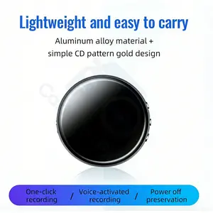 Magnetic digital voice recorder + voice activated recorder wireless USB portable clear hands free recording suitable for any scenario (batteries not included).