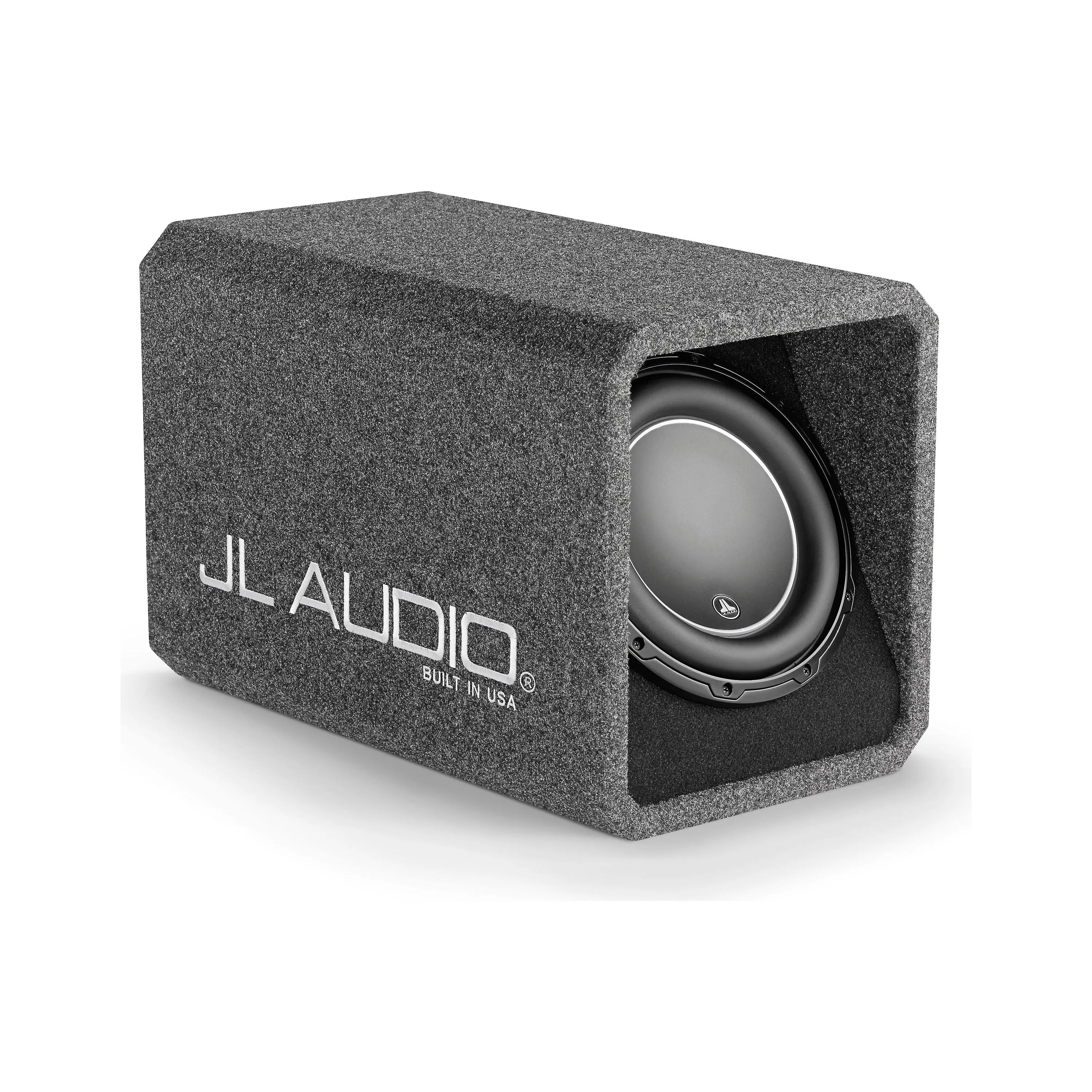 JL Audio HO110-W6v3 10" H.O. Wedge™ Enclosed Subwoofer 600W RMS 2Ω 010-03243-00 (93310)