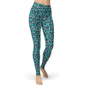 Women's Leopard Printed Leggings Animal Skin Brushed Buttery Soft TightsGift