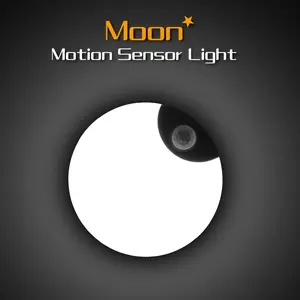 LED Induction Lamp No Drilling Required Easy Installation USB Charging Suitable for Cabinets Hallway Bedroom Bedside Night Light Christmas Gift