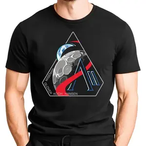 Artemis II Mission Patch Worm Logo Unisex T-Shirt