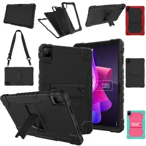 Doemoil for TCL TAB 10 NXTPAPER 5G 10.4 Inch Tablet Case with Shoulder Strap Hard Back Hybrid Shockproof Kids Friendly Case for TCL TAB 10 NXTPAPER 5G 10.4 Inch Model 9199S Tablet