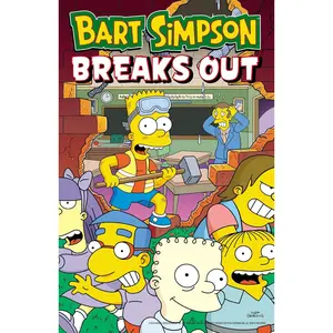 Bart Simpson Breaks Out: An Iconic Graphic Novel of Springfield Mayhem, Pranking, and Bartman Adventures (Simpsons Comics)