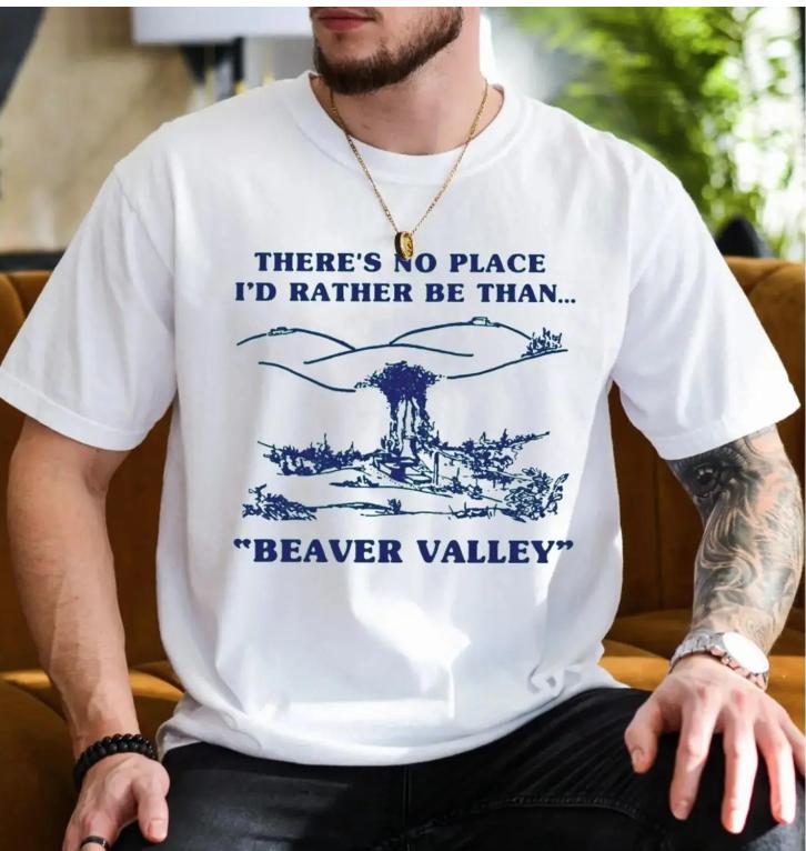 Men's Cotton Round Neck T-Shirt - Unisex Fit, Beaver Valley Cotton Fabric, Lightweight, Medium Length, Machine Washable, Standard Sizes, Funny Offensive Novelty Pullover, Adult Humor, Playful Illustration, Funny Quote, Menswear Top, Tshirt