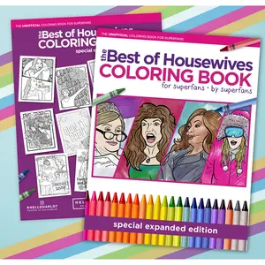 Best of Housewives Coloring Book