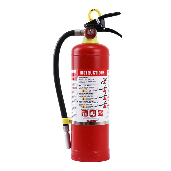 OUGIST 5 lb ABC Fire Extinguisher Heavy Duty – Large Capacity Dry Powder for Garage, Workshop and Whole-Home Protection