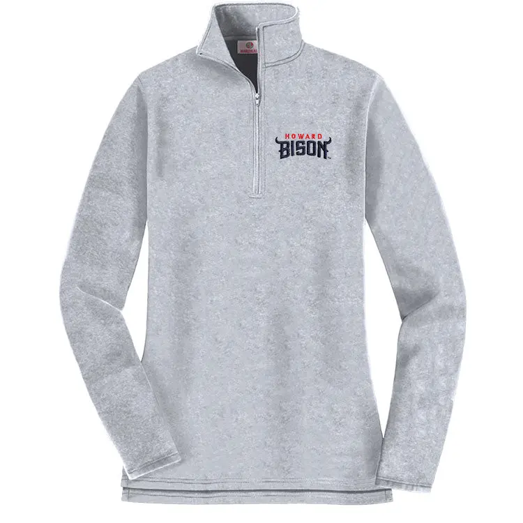Howard Bison Pullover Sweatshirt | Heather Gray