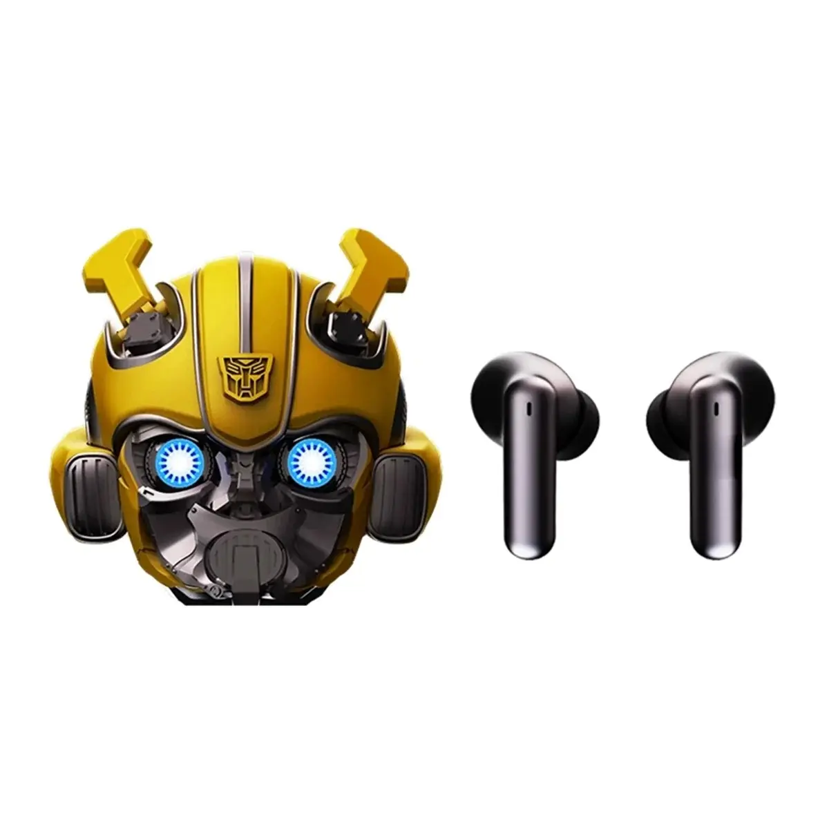 Alloy Bumblebee Bluetooth Earphones Mechanical Noise