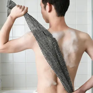 Japanese Exfoliating Bath Towel, Back Scrubber, Exfoliating Shower Sponge, Daily Care Towel for Men and Women, Bathroom Accessories