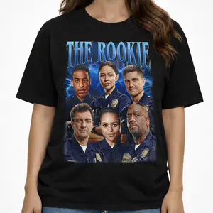 The Rookie Vintage T-Shirt, Y2K TV Show Graphic Tee, Fan Favorite Aesthetic Shirt