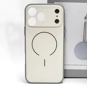 MagSafe Phone Case for iPhone 17 16 15 14 13 12, Dual Layer PC+TPU High Saturation Contrast Color, Shockproof Anti-Scratch Slim Fit Skin-Friendly Soft Touch Premium Protective Cover for Women Men