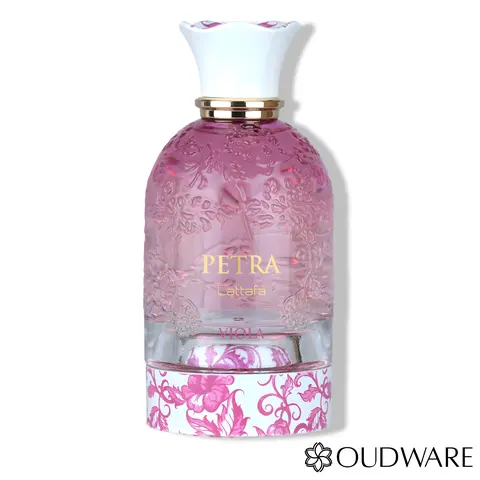 Lattafa Petra Viola Eau De Parfum 100ml (3.4oz) - Long Lasting Womens Fruity Gourmand Perfume