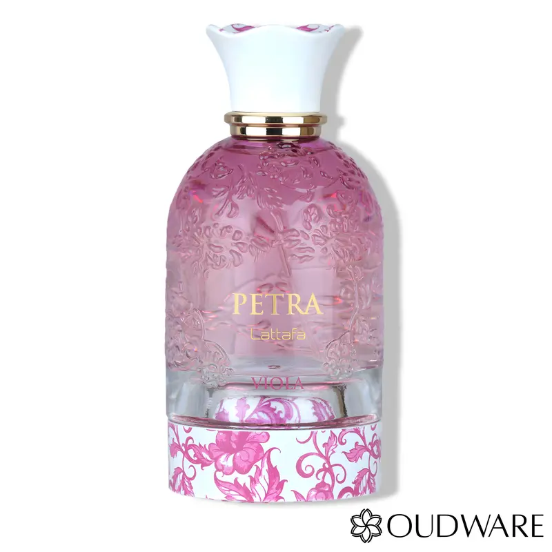 Lattafa Petra Viola Eau De Parfum 100ml (3.4oz) - Long Lasting Womens Fruity Gourmand Perfume
