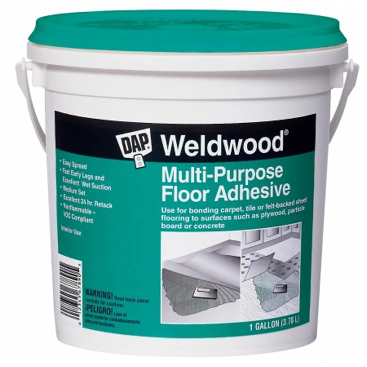 Dap 1 Gallon Multipurpose Floor Adhesive 00142