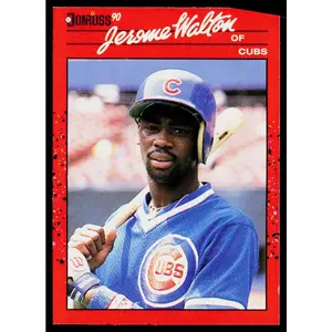 Jerome Walton 1990 Donruss #285 Chicago Cubs
