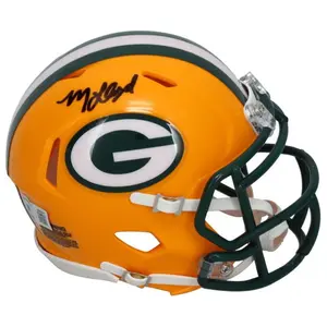 MarShawn Lloyd Autographed Green Bay Packers Mini Speed Helmet Beckett