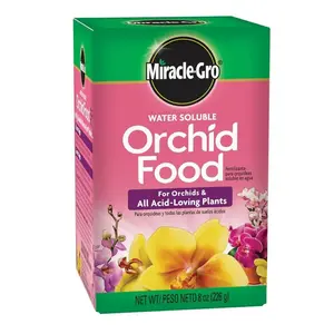 Water-Soluble Orchid Food 8 oz for Orchids & All Acid-Loving Plants