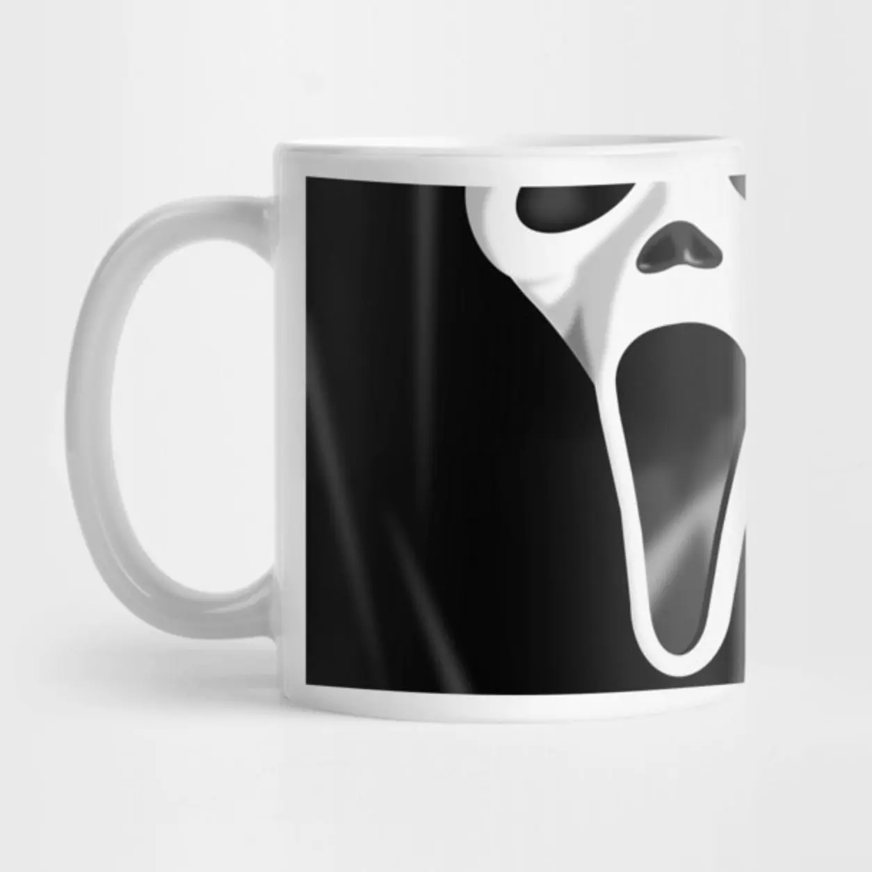 Classic Ghostface Scream Mug - Gift For Family, Friends, Fans