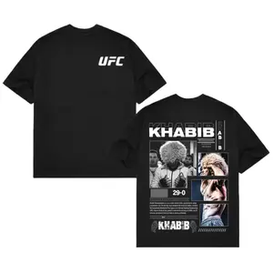 Khabib Nurmagomedov Graphic Tee, Dagestan The Eagle UFC, MMA Fighter Fan Shirt, Gym Wear, Gift for Fighters, Sports Apparel