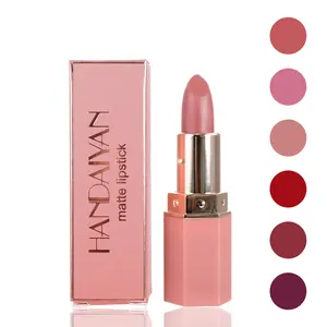 Matte Lipstick with Non Transfer Formula, Long Lasting Lip Tint, Soft Velvet Texture for Everyday Makeup, Work and On-the-Go Use