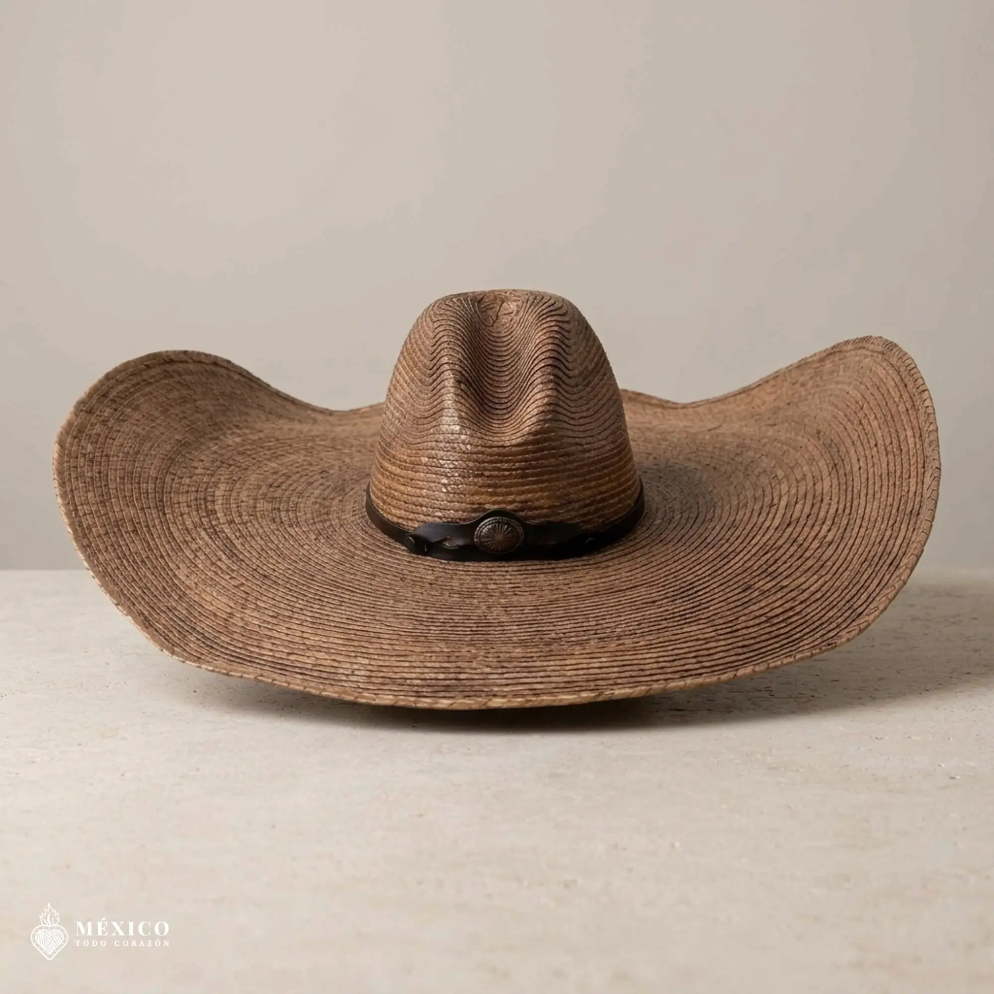 Handwoven Palm Straw Gardener Hat - Wide Brim Sun Protection Hat for Gardening, Landscaping, Farming, Classic Rustic Beach Days, Everyday, Breathable, Hiking, Straw Hat