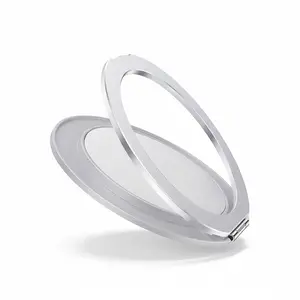 Practical Phone Case Stand with Back Adhesive New Buckle Ring Case 360-Degree Rotating Desktop Support Aluminum Alloy f3 Wireless Charging Bracket