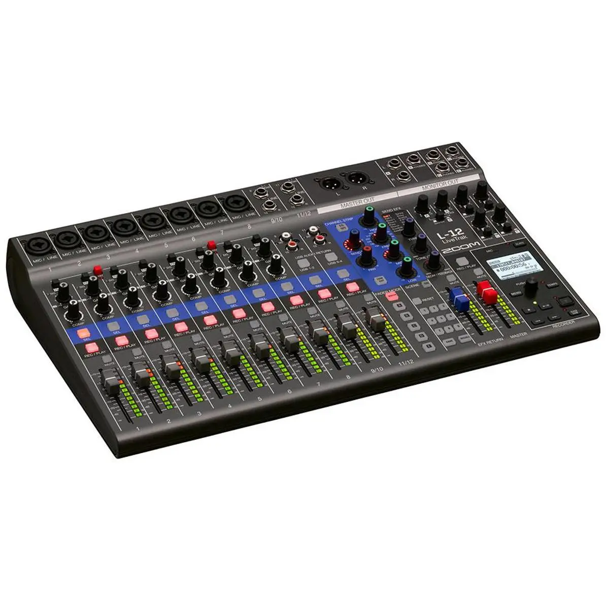 Zoom LiveTrak L-12 12-Channel Digital Mixer & Multitrack Recorder