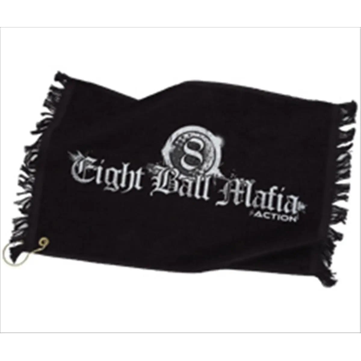 212 MAIN Lightweight Billiards & Snooker Towel with Themed 8 Ball Mafia Design, Sports Accessory, Eight Ball Mafia Design