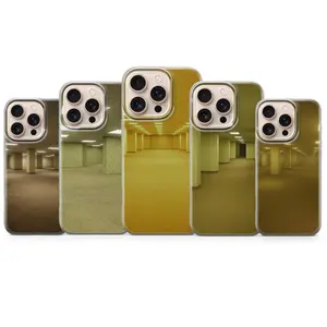 The Backrooms Phone Case Liminal Space Cover for iPhone 17, 16, 15, 14, 13, 12, 11, Samsung S26, S25, S24, S23, Pixel 10, 9, 8