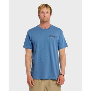 Quiksilver | Free Flow Short Sleeve T-Shirt | Men's Graphic Print Soft Hand Feel | Surf & Swim & Everyday Wear