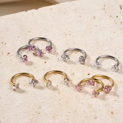 How to Put in J Curve Nose Ring TikTok Shop